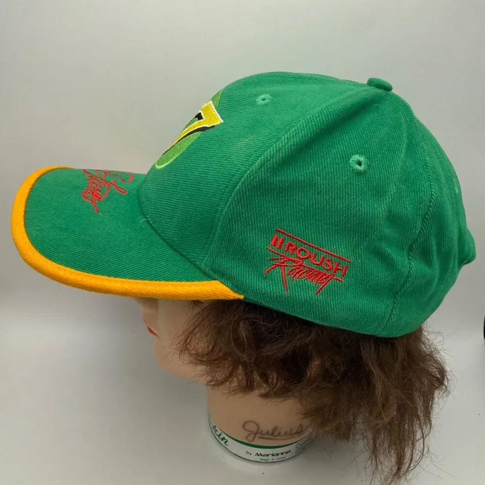 Vtg 1990s John Deere Motorsports Chad Little Hat NWOT NASCAR Tonkin Taiwan #97